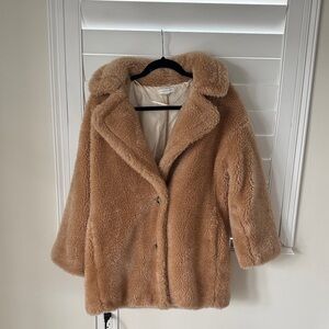 Top Shop Tan Teddy Jacket